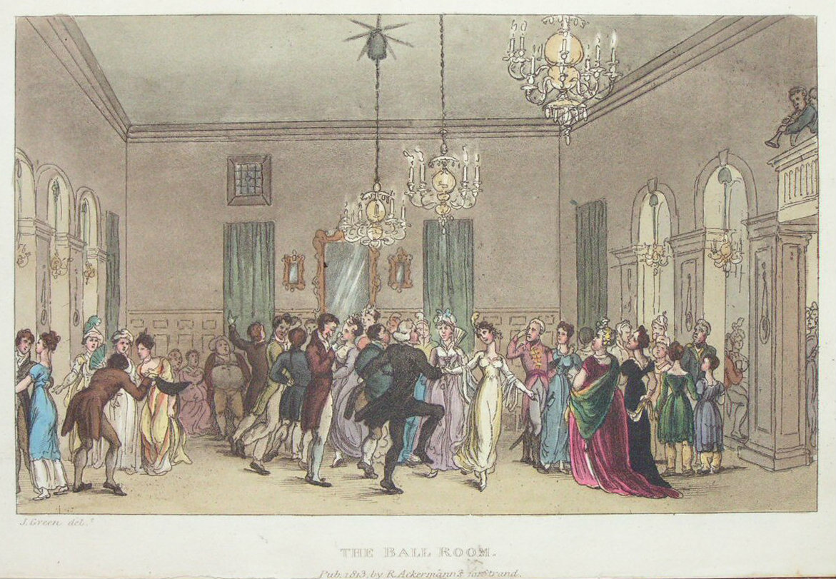 Aquatint - The Ball Room